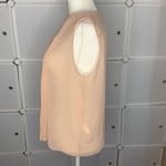 ZARA Woman Sheer Pleated Sleeveless Blouse Size Small Photo 1