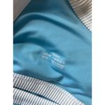 Aerie  Blue and White One Shoulder Bikini Top Photo 4