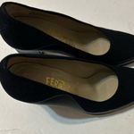 Salvatore Ferragamo  Womens
Black & Suede Shoes Size 6 Photo 0
