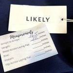 Likely  Valentina Mini Dress Blue Size 2 Long Sleeve Flare Sleeve Ruffle A-Line Photo 3