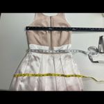 Gianni Bini , Ivory & Tan dress, Sz 0, Party, 1/2 exposed zipper in front Photo 8