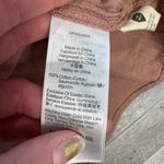 Madewell  Lucie smocked peplum long sleeve top pink square neck size 14 I48 Photo 5