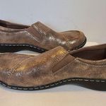 Clarks Women's Loafer Shoes Size 10 Special Edition Ashland Lane Slip On Metalic Photo 5