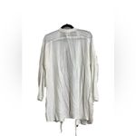 New York And Company New York & Co Cardigan Sz M Open Front Fringe Detail Fall Sweater Special Event Photo 1