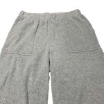 MWL by Madewell Women's Chunky Waffle Straight Leg Sweatpants size L Gray Size L Photo 4