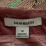 Sabina Musayev Juliette Sequined Velvet Dress in Multi Pink Size Medium Photo 7