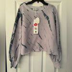 Wildfox  Olivia Muse Spiral Dye Women’s Lavender & Blue Sweatshirt Size XS Photo 5