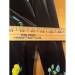 Richard Quinn Floral Print Black Midi Long Sleeve Turtleneck Velvet Designer Photo 7