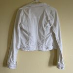 Hudson Pre loved  jean jacket in white size M Photo 3