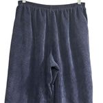 Alfred Dunner  Women's Size 16 Navy Velour Corduroy Pants Casual Photo 2