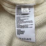 Anthropologie  Blair Slouchy Turtle Neck Sweater in Cream Off White Size Medium Photo 9