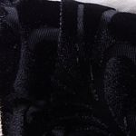 Ronni Nicole Black Stretch Velvet Midi Dress Photo 10