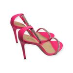 Anthropologie Schutz x  𖦹 Fabienne Crystal Stiletto Heel Sandal 𖦹 Acid Pink 𖦹 Photo 4