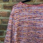 Napa Valley Blues Multicolored Static Surplice 3/4 Sleeve Sweater Size Large Photo 5