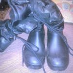 Dirty Laundry pipey boots Black Size 8 Photo 0