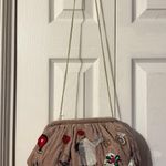 Bridal era beaded velvet pink bag Photo 0