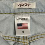 Vibrant Miu Distressed Blue Denim Jeans Photo 3