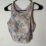 Athleta Conscious Train Crop Bra A-C Dynamic Leopard Grey Size Medium Photo 2