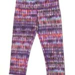 Alo Yoga  purple airbrush cropped leggings Photo 2
