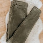 American Eagle Outfitters Olive Jeggings Green Size 6 Photo 0