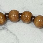 Cute brown Beaded Elastic Bracelet Photo 2