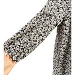 Ba&sh  Robe Elroy Floral Mini Dress Tunic Black White French Designer Medium  EUC Photo 7