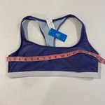 Cupshe  Blue Sports Bra Swim Top Women’s Large – Racerback Bikini Top NWT Photo 2