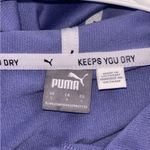 Puma Womens Purple Cropped Hoodie Sweater Size Large Photo 6