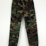 Y2K Women’s Cargo Hot Weather Combat Trousers in Woodland Camo Small Short Photo 9