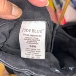 Judy Blue  Black Jogger Jeans Womens 24W High Rise‎ Drawstring Denim Utility Photo 7