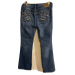 Silver Jeans Women’s Silver Suki Surplus Jeans Size W29/L30 Button Pocket Flap Thick‎ Stitch Photo 1