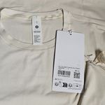 Lululemon Wundermost Nulu Hip-Length Crewneck Shirt /Light Ivory/ Size L- LW3HXG Photo 5