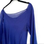 Arden B . Luxe Silk Fringe Tie Waist Blouse Size Medium Photo 1