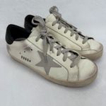 Golden Goose Superstar Sneakers White Leather Low Top Lace Up Shoes Sz 38 US 8 Photo 1
