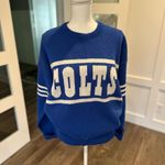 NFL Vintage  Colts Blue and White Crew Neck Sweater | Colts | Vintage Photo 1