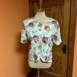 Vintage 80s Fritzi floral top Size M Photo 8