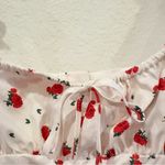 J.ING Jing Rose Print Bonded Tie Tank Top Blouse Size Small NWT Photo 4