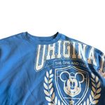 Disney Mickey Mouse Pullover Sweater Sweatshirt Soft Crew Neck LA Size Small Photo 4