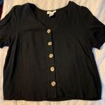 Urban Romantics Black Blouse Photo 0