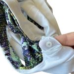 Lululemon  Women’s 4 Amala Tank‎ Athletic Purple Green Floral Multi Built In Bra Photo 4