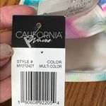 California Waves  Tie-Dyed Bralette Bikini Top Size Small NWT‎ Swimsuit Photo 5