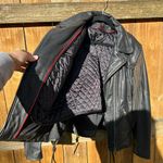 HARLEY DAVIDSON MEDIUM HERITAGE SPRINGER HAWK LEATHER JACKET size womans medium Black Photo 7