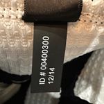 EXPRESS Black and White Striped Bandage Mini Skater Skirt Photo 6