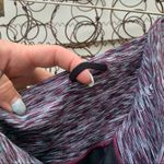 Gap  Fit purple heather leggings workout athleisure LARGE Photo 4