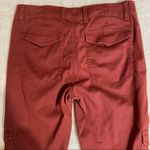 CAbi The Drifter Bloom Rust Colored Cargo Pants Photo 6