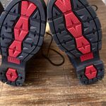 Ralph Lauren Lauren  Quinta Black Leather Shearling Boots 8.5 EUC Photo 8