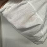 L.L.Bean  womens White hooded long tunic beach cover-up pocket sz Medium Photo 7