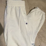 Champion White  Sweatpants Photo 0