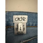 Cache Vintage 2000s y2k  Beaded Embellished Glam Country Western Flare Jeans 4 Photo 2