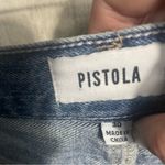 Pistola  High Rise Alice Denim Midi Maxi Skirt Brooklyn Size 30 Raw Hem Slit Photo 10